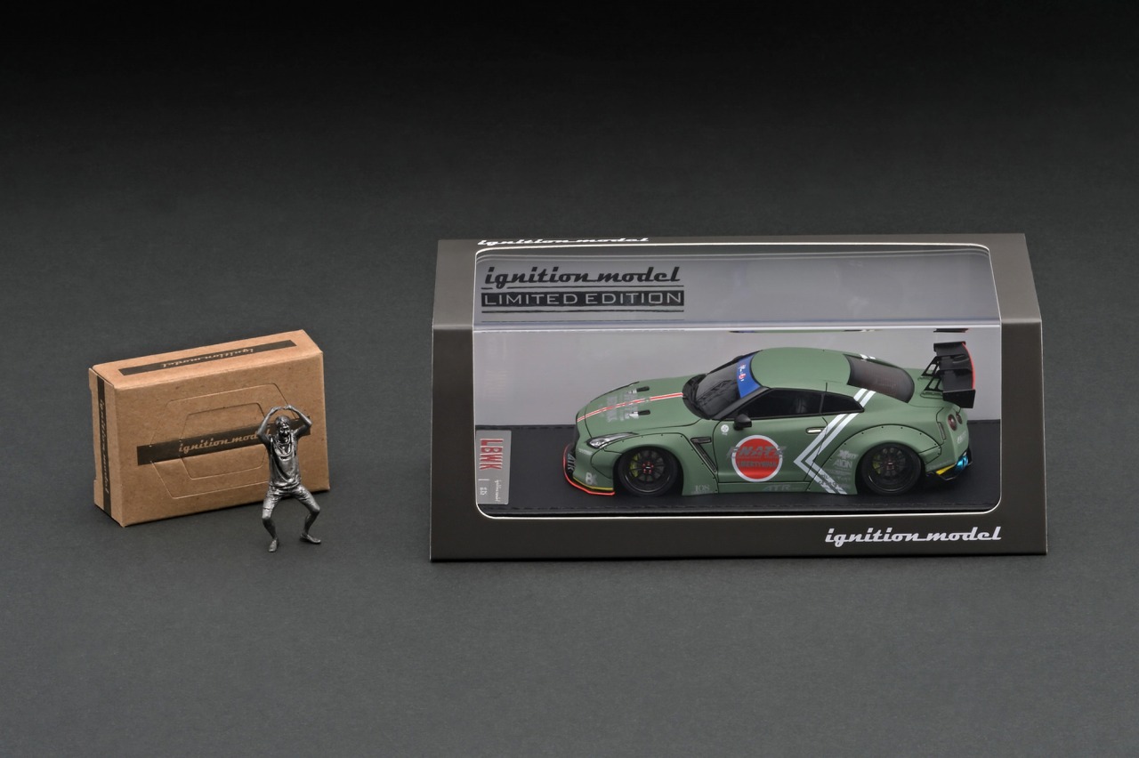 告知：1/43 LBワークス Zero Fighter GT-R(R35）受注スタート