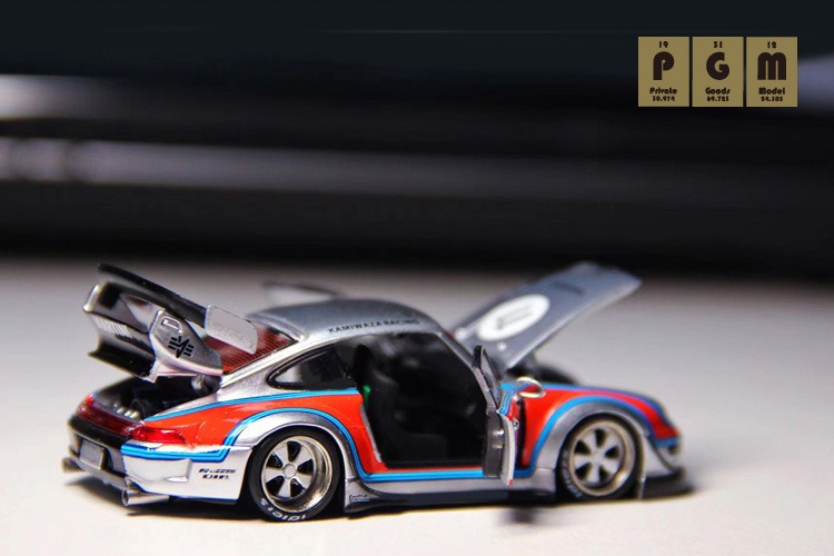 PGM 1/64 ポルシェ RWB 993 セメントグレー - メルカリ