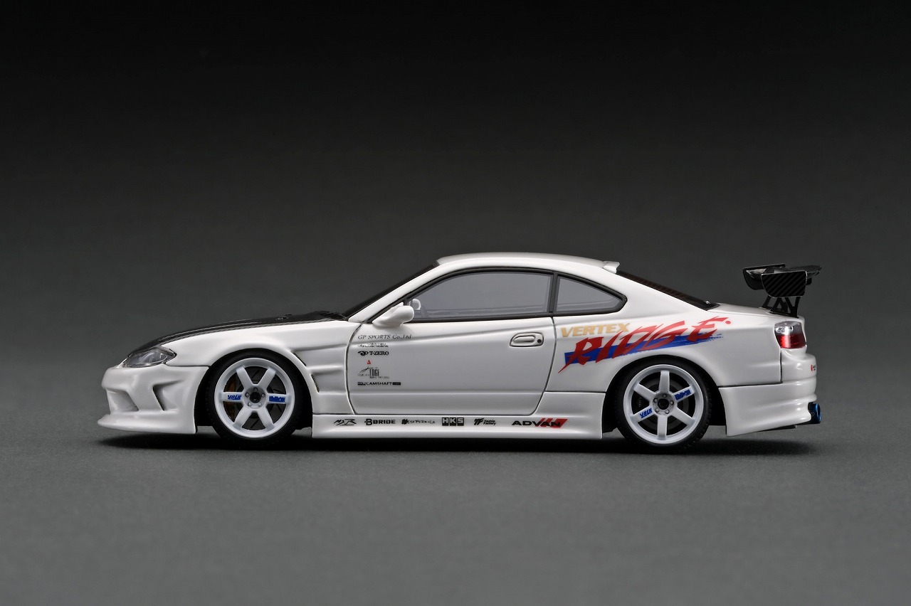 告知：1/43エンジン付「VERTEX S15シルビア」受注スタート 