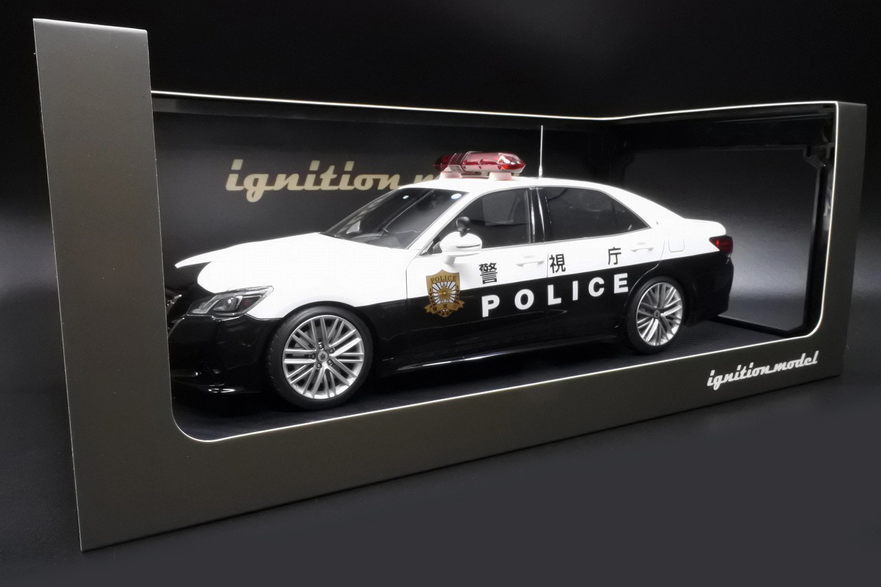 IG2190 1/18 Toyota Crown (GRS214) 警視庁 イグニッションモデル IG2190 1/18 トヨタ クラウン GRS214