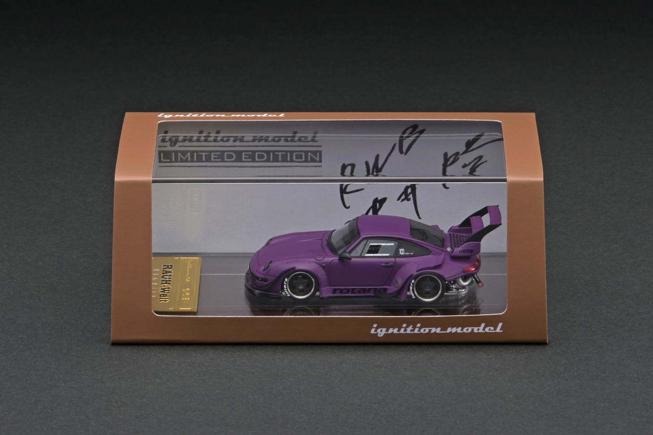 告知:1/64 中井 啓 氏フィギュア付「RWB 993 rotana」受注 告知:1/64 中井 啓 氏フィギュア付「RWB 993 rotana」受注