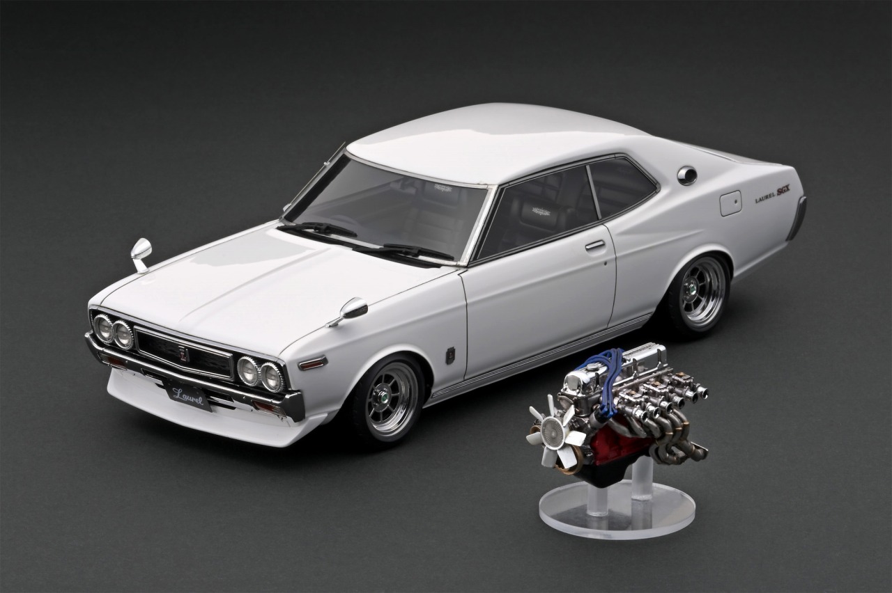 今月最後のWEB限定モデルは「1/18 ローレル（C130）後期型