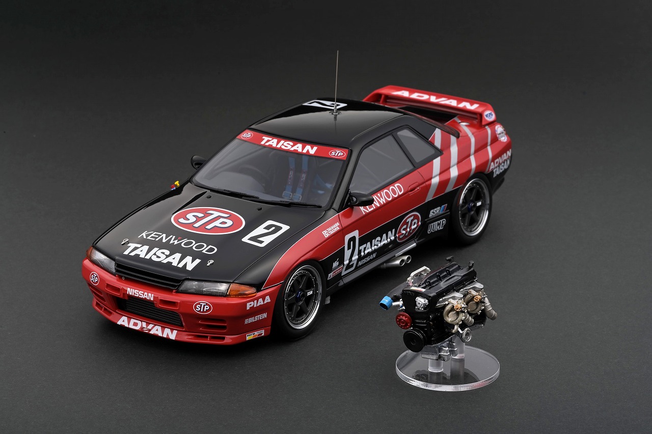 告知:エンジン付 WEB限定「1/18 STP TAISAN GT-R (#2) 1992 」9 告知:エンジン付 WEB限定「1/18 STP TAISAN GT-R (#2) 1992 」9
