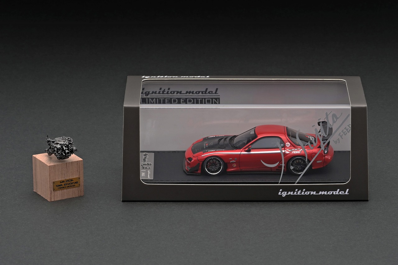 告知：エンジン付 WEB限定「1/43 FEED RX-7 (FD3S) 魔王」9/13 (月
