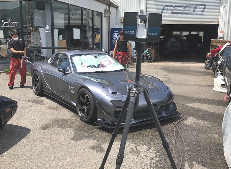 告知：エンジン付 WEB限定「1/43 FEED RX-7 (FD3S) 魔王」9/13 (月