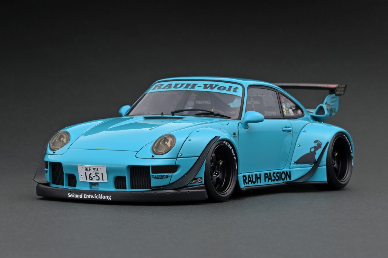 告知：WEB限定モデル「1/18 RWB 993 RAUH PASSION 」9/27 (月) 受注