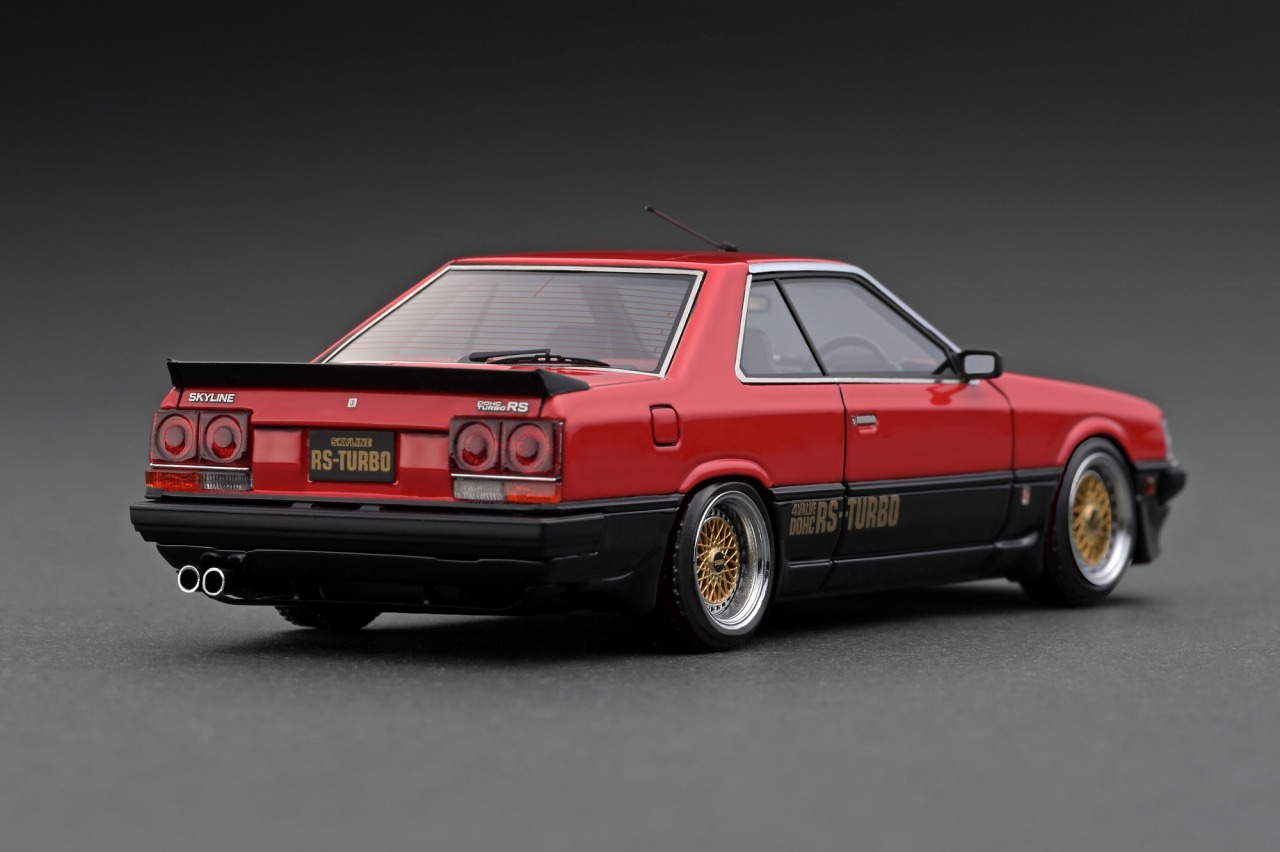 【Nichimo】スカイライン RS・ターボ 告知：1/43エンジン付「スカイラインRSターボ（R30）」10/18 (月