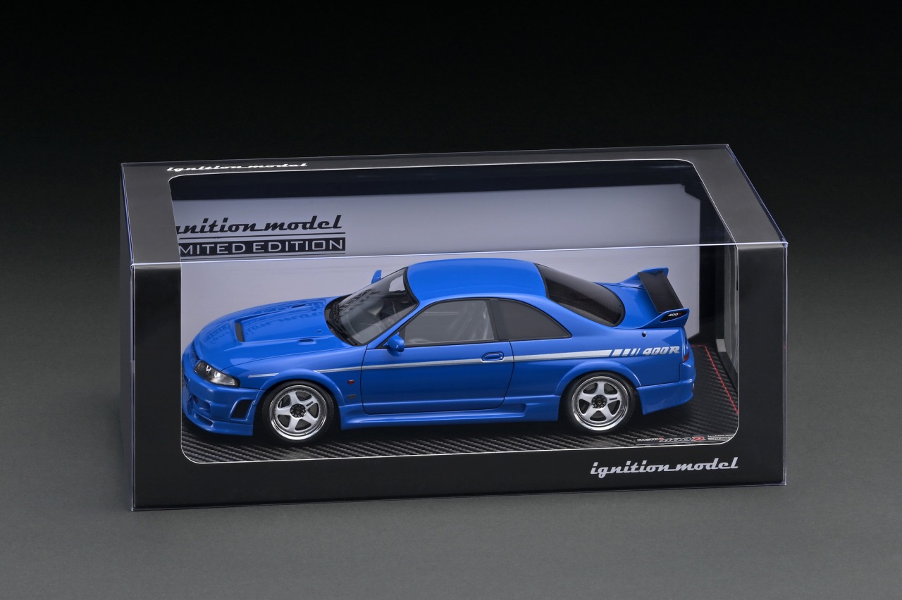 告知：1/18 エンジン付 WEB限定「Nismo R33 GT-R 400R」12/13(月