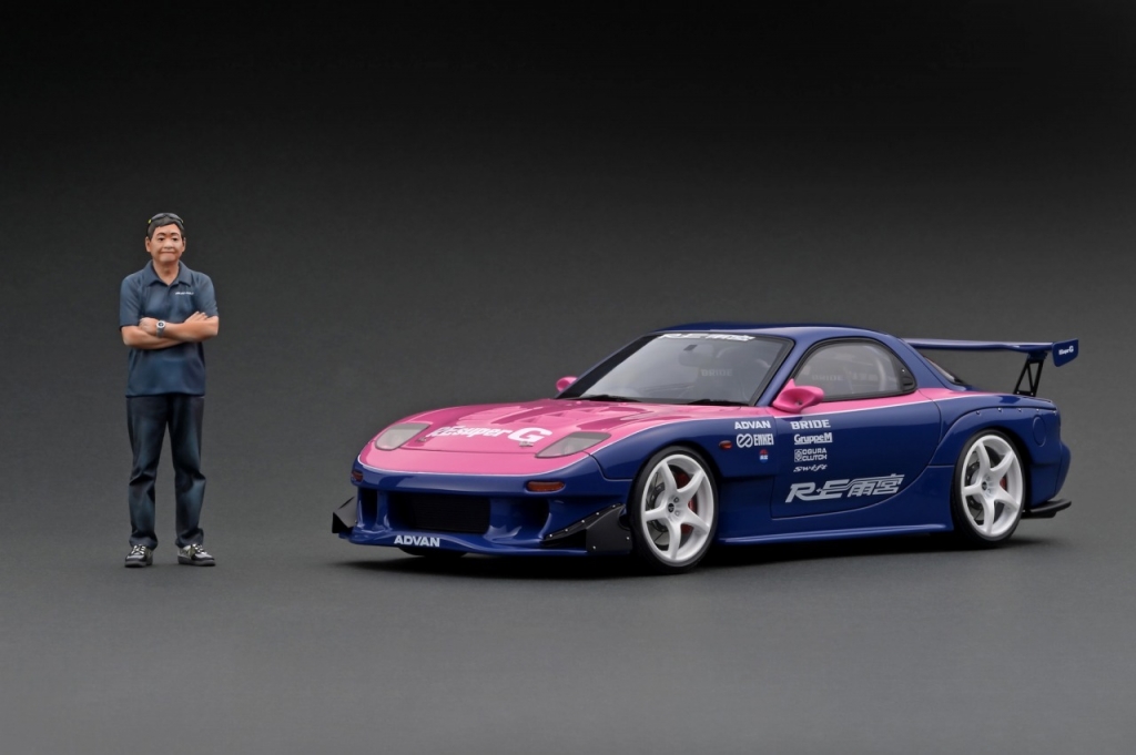 1/18フィギュア付 WEB限定「RX-7 (FD3S) RE雨宮」:3/14 21時半 1/18フィギュア付 WEB限定「RX-7 (FD3S) RE雨宮」:3/14 21時半