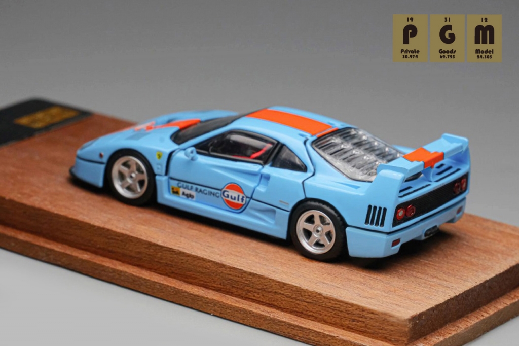 PGMから新製品リリース :1/64フル開閉モデル「F40」に人気カラー