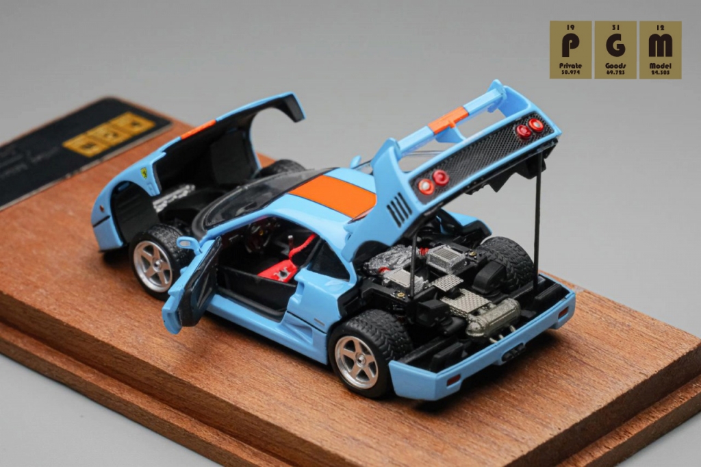 PGMから新製品リリース :1/64フル開閉モデル「F40」に人気カラー PGMから新製品リリース :1/64フル開閉モデル「F40」に人気カラー