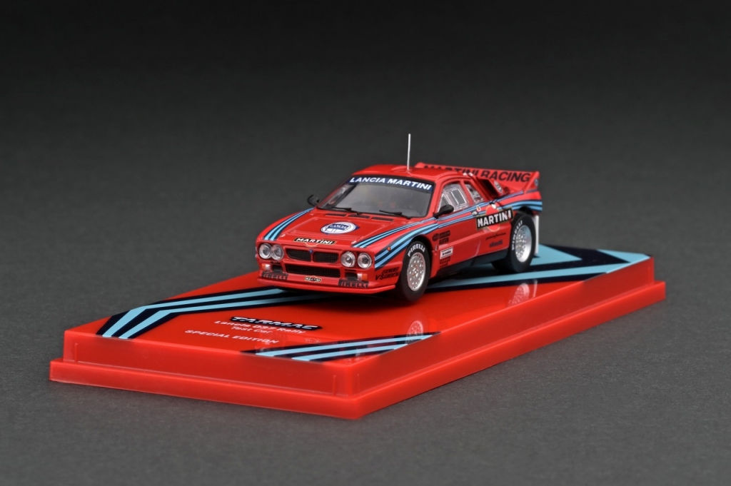ターマックワークス WEB限定モデル： 1/64 ランチャ037ラリー