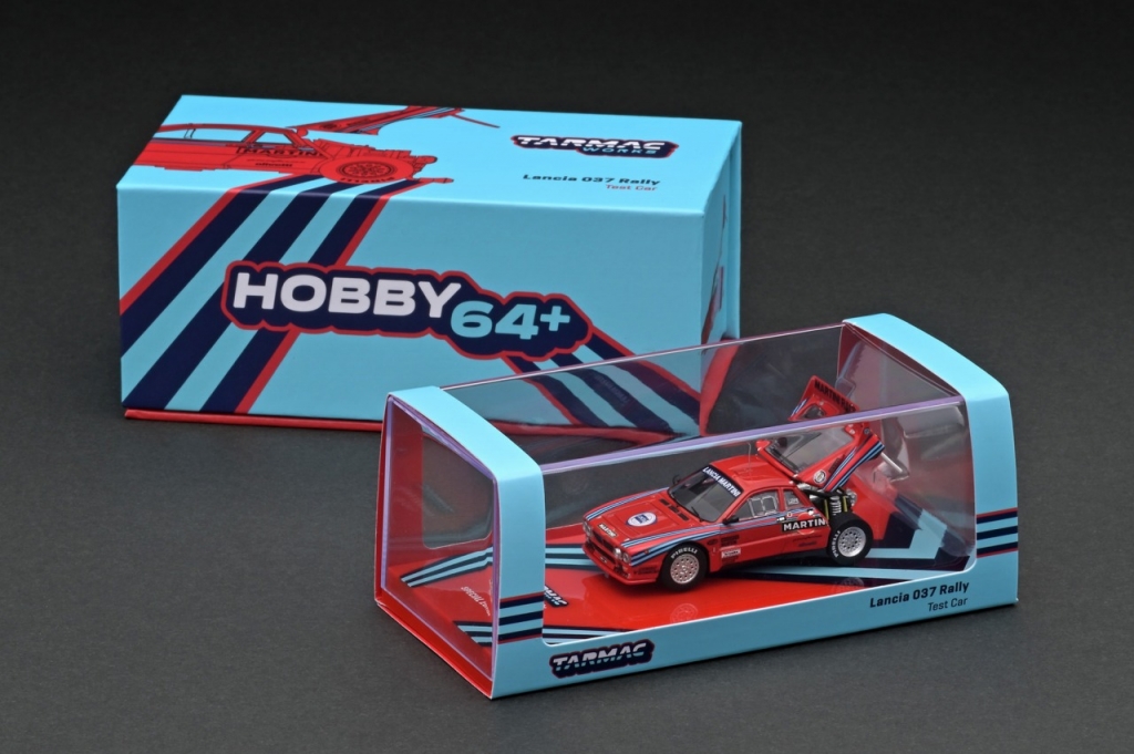 ターマックワークス WEB限定モデル： 1/64 ランチャ037ラリー