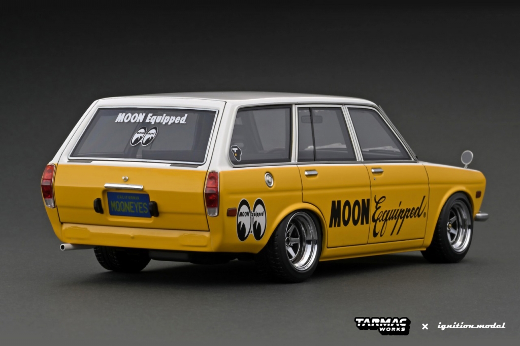 ダットサン510 ワゴン　ブラックリミテッド 5 +エクスクルーシブ・ピン リリース直前！トリプルコラボ モデル「ダットサン 510 ワゴン」が新