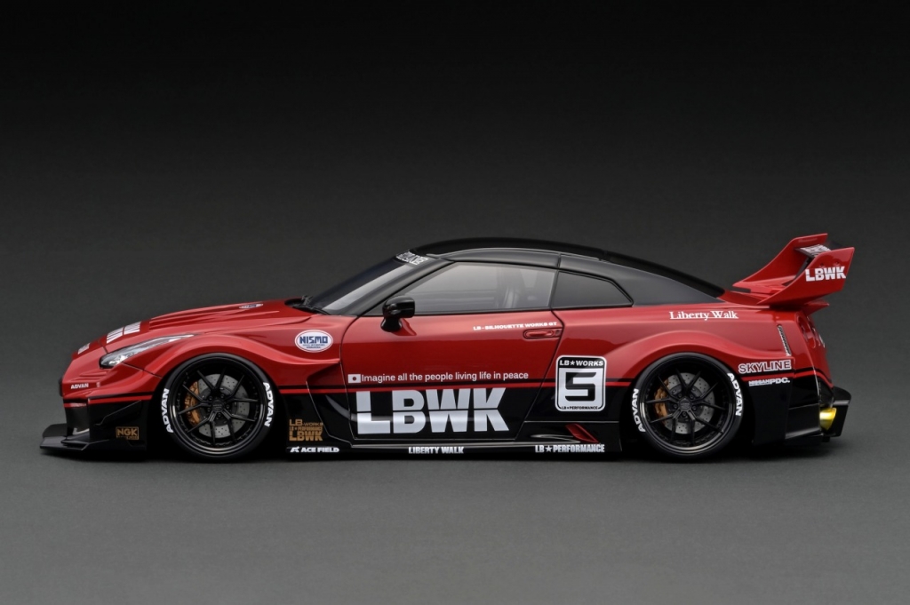 告知：1/18 エンジン付 WEB限定「LB-Silhouette WORKS 35GT-RR」7/25 ...