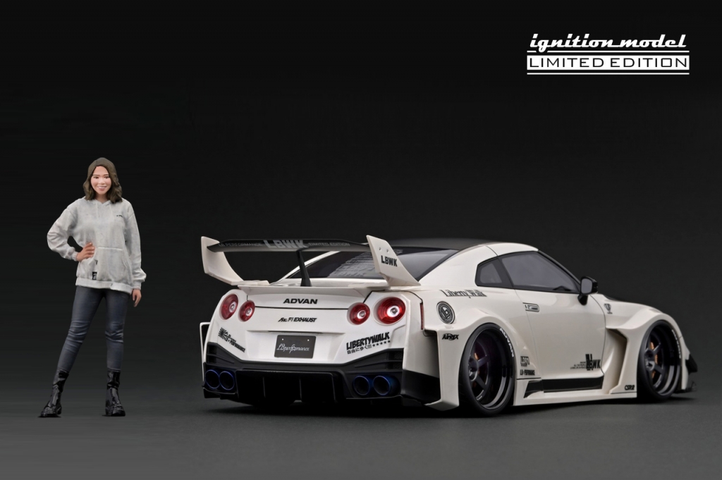 LB-WORKS 35GT-R 1/18 Ms加藤氏フィギア リバティウォーク | mdh.com.sa