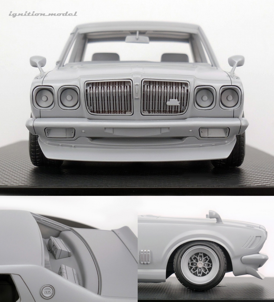 1/18スケール「ブルーバードU(610)4ドア 2000GTX」:原型 1/18スケール「ブルーバードU(610)4ドア 2000GTX」:原型