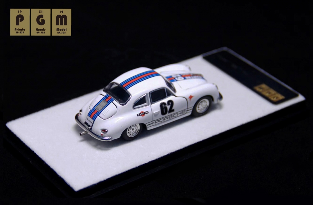 PGMから新製品リリース : 1/64フル開閉「Porsche 356 マルティ二カラー