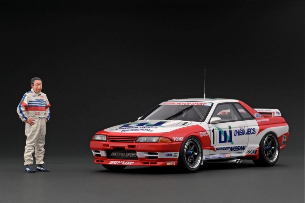 フィギュア付 1/18 WEB限定：ユニシアジェックス GT-R(#1) 9/12(月