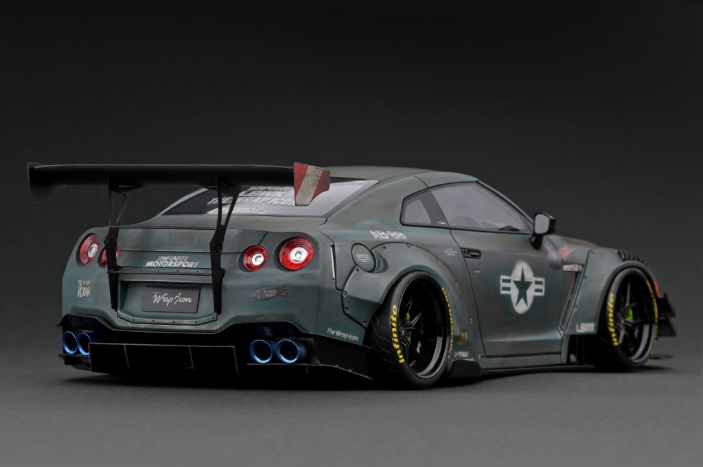 予告：WEB限定「1/18 LB-WORKS GT-R R35 type 2 Matte Green」9/20(火