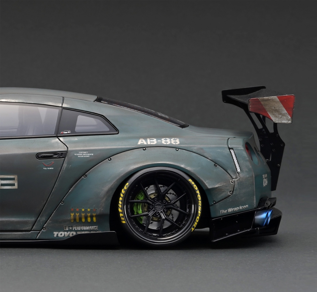 予告：WEB限定「1/18 LB-WORKS GT-R R35 type 2 Matte Green」9/20(火