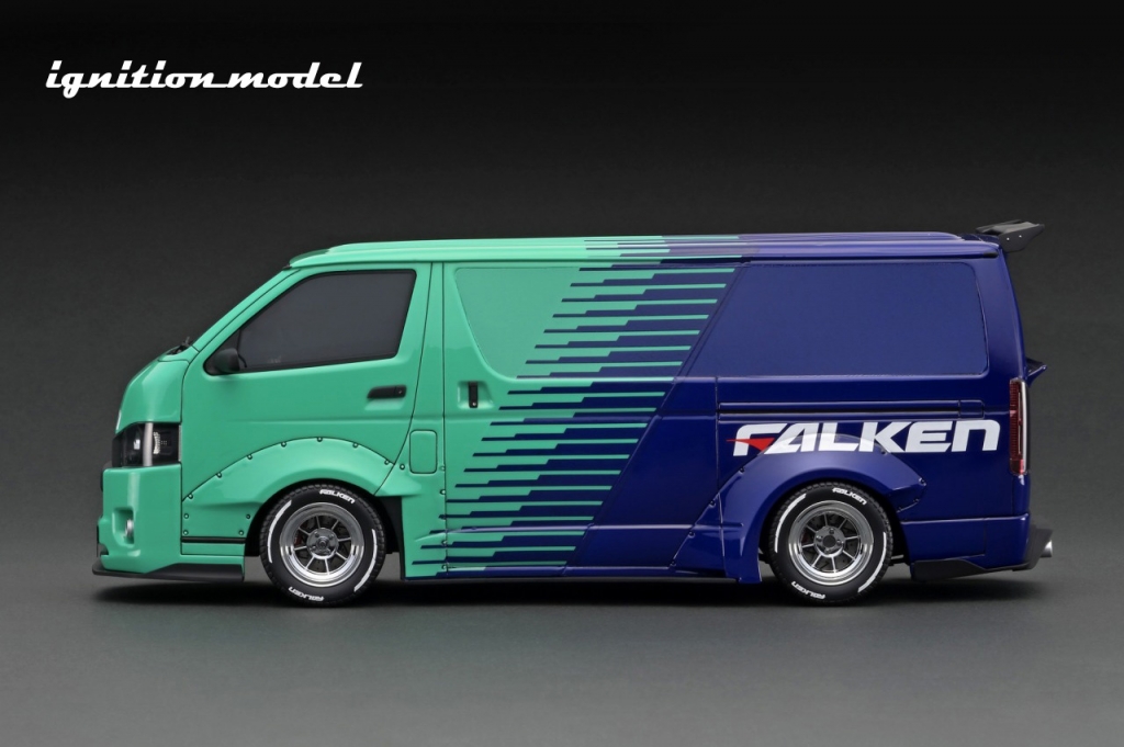 ignition model ミニカー 青 HIACE ( ハイエース) 【公式通販】