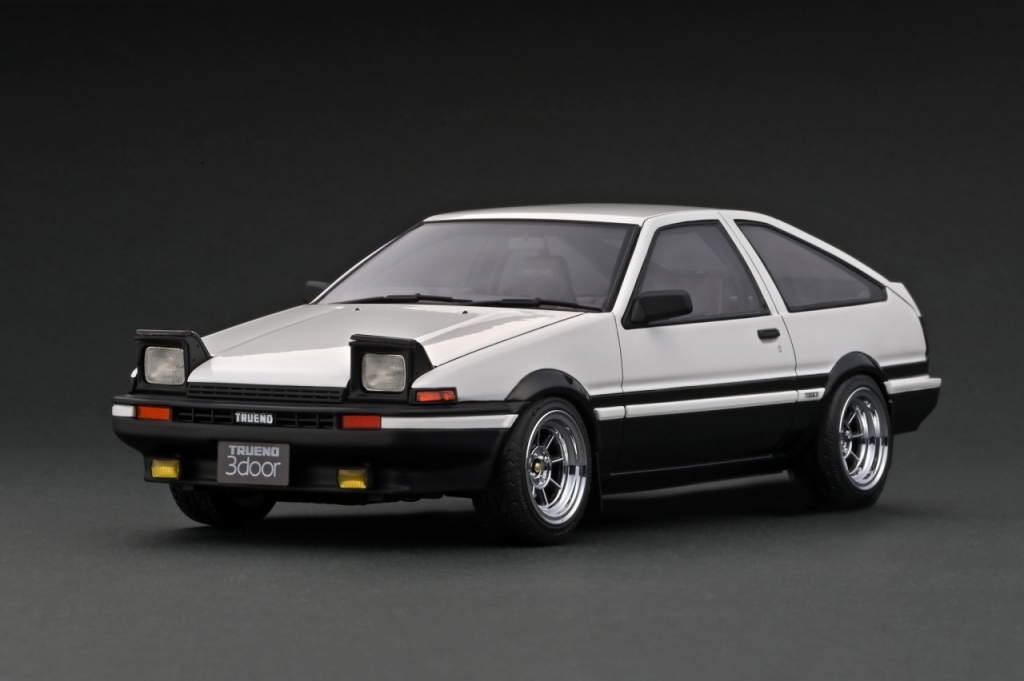 前期型 AE86:1/18 スプリンター トレノ 3ドア(AE86) カラーサンプルUP