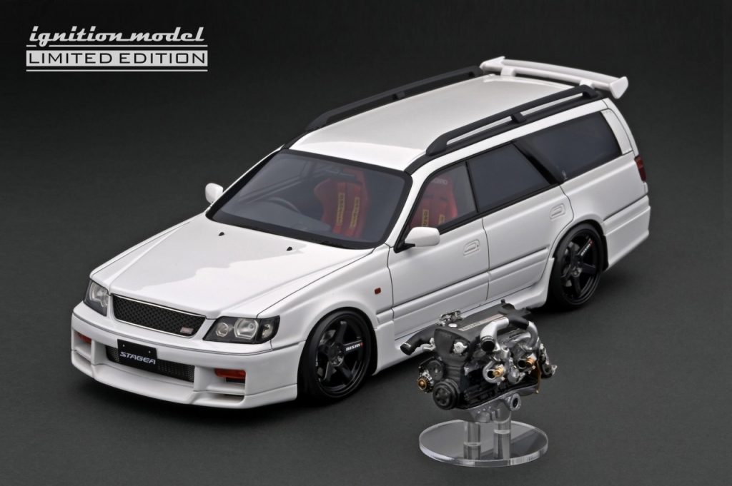 週明け 10/17(月) 21時半~受注スタート：1/18 STAGEA 260RS エンジン付