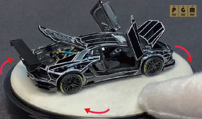 PGMから新製品リリース : 1/64フル開閉「LBWK LP700」にバリエーション