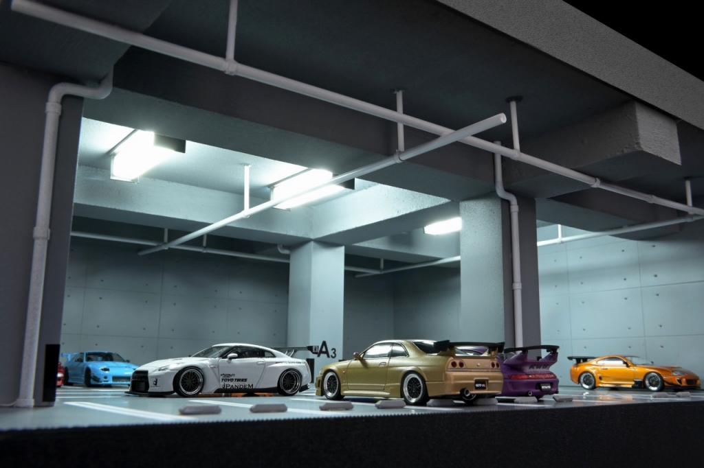 オンラインショップ限定:「1/64 地下駐車場ジオラマ 」11/28 オンラインショップ限定:「1/64 地下駐車場ジオラマ 」11/28