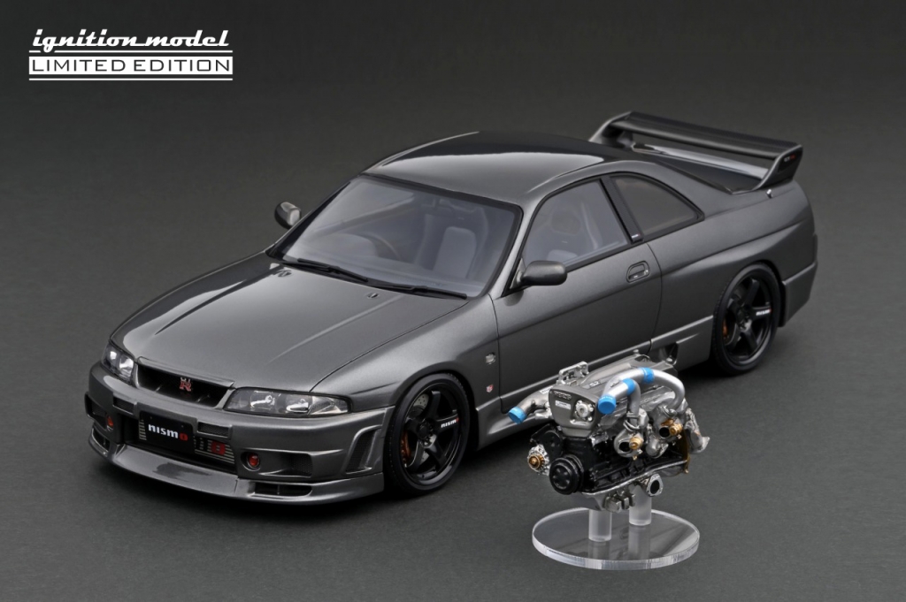 NISMOウィーク第2弾！エンジン付 WEB限定モデル 1/18「NISMO BCNR33