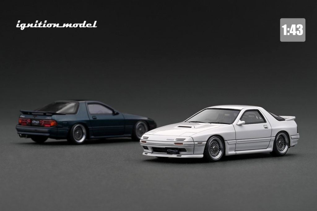 IG2944 1/43 Mazda Savanna RX-7 Infini (FC3S) White With