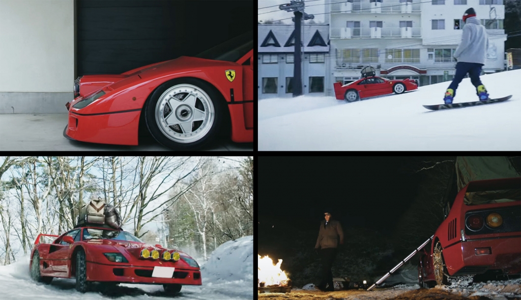 PGMから新製品リリース : YouTube動画で話題「1/64スケール F40 スノー