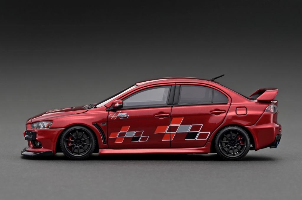 予告：1/43 エンジン付 WEB限定「ランエボXラリーアート仕様」1/23(月