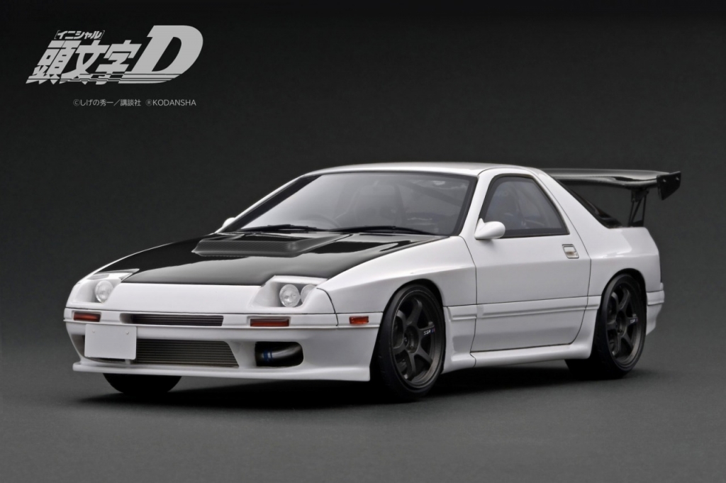 1/18「高橋涼介」フィギュア付 限定モデル：頭文字D「RX-7 (FC3S) 最終