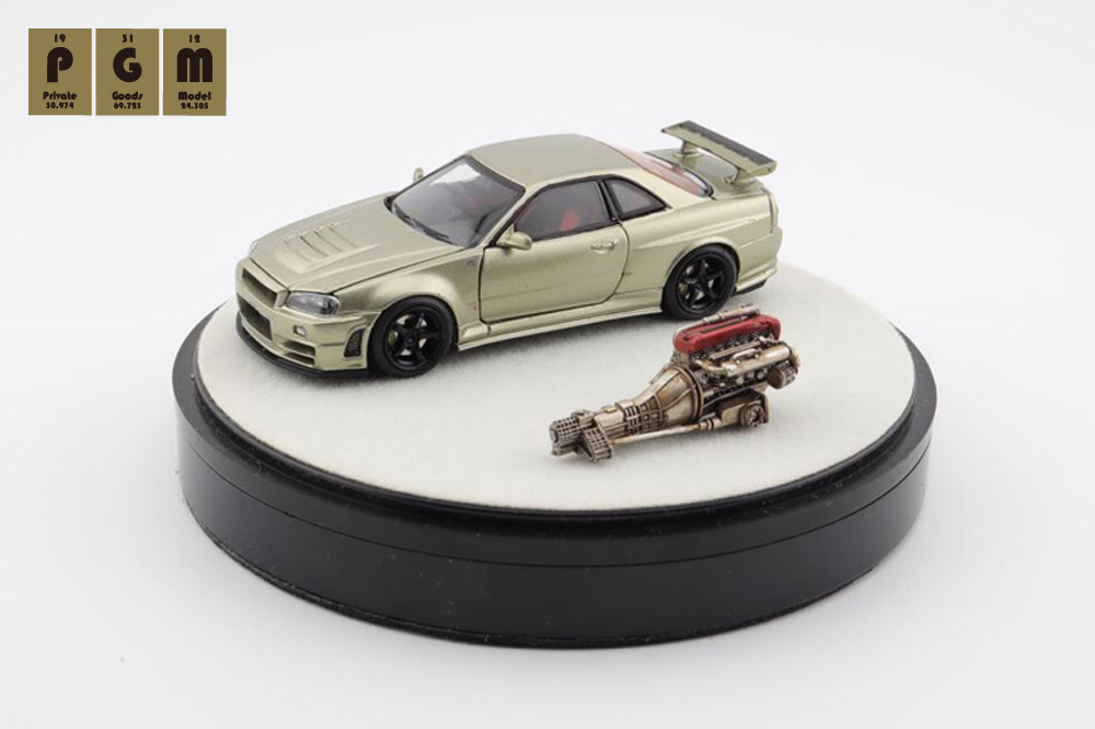 PGMから新製品リリース :1/64フル開閉「Nismo R34 Z-Tune」新 PGMから新製品リリース :1/64フル開閉「Nismo R34 Z-Tune」新
