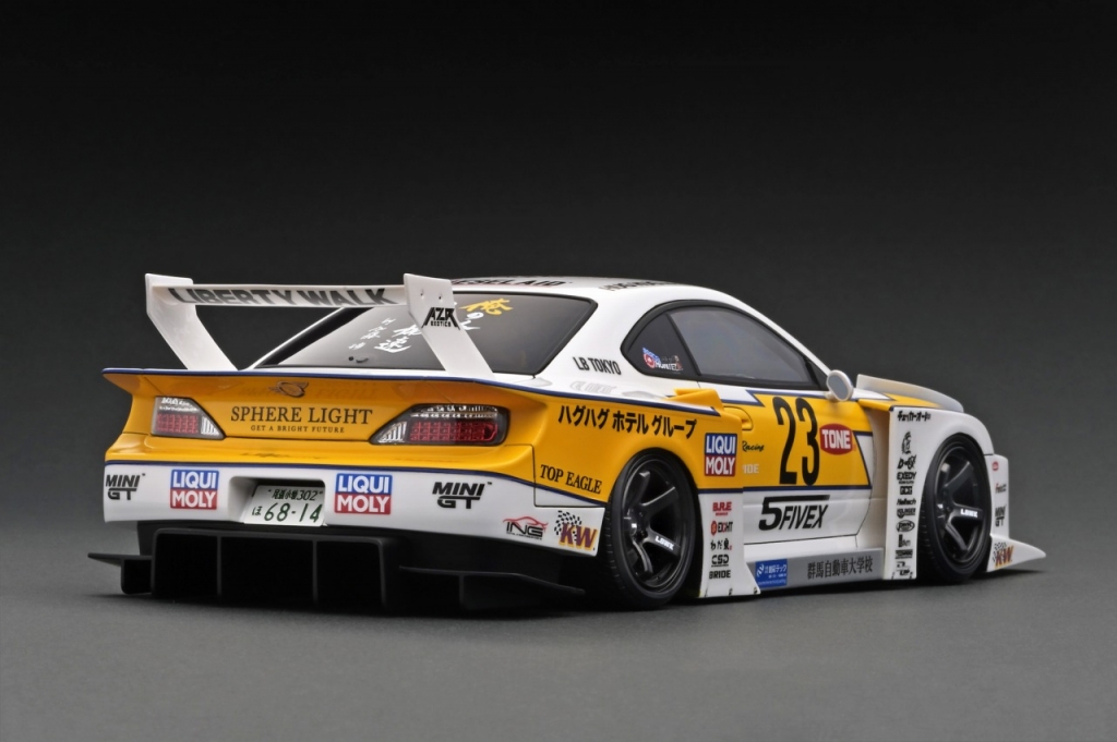 新作公開! 1/18スケール「LB-Super Silhouette S15 SILVIA 新作公開! 1/18スケール「LB-Super Silhouette S15 SILVIA