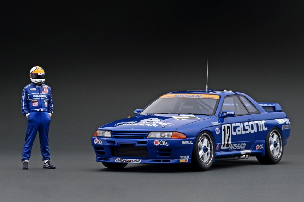 ヘルメットを被った星野選手フィギュア付き」JTCのチャンピオンマシン