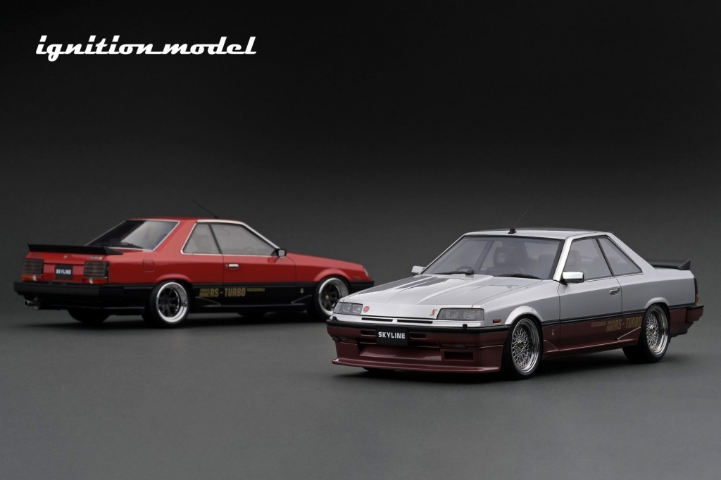 予告：1/18 エンジン付 WEB限定モデル「スカイライン2000 RS-X
