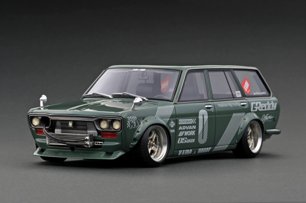 新作公開！ 1/18スケール「Datsun Bluebird (510) Wagon Late ver 