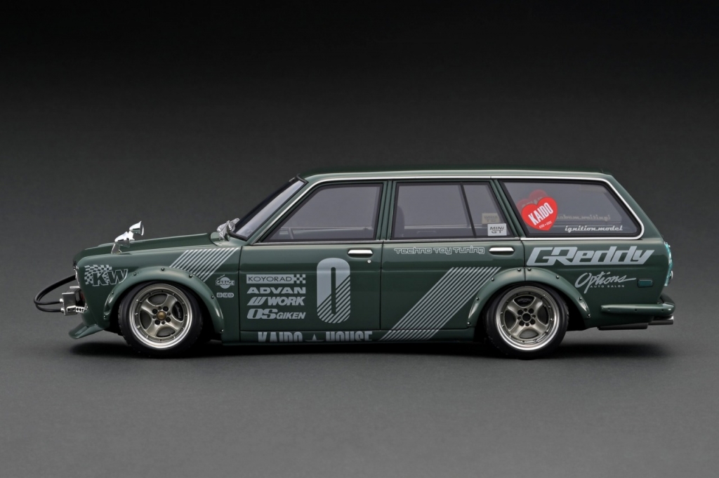 新作公開！ 1/18スケール「Datsun Bluebird (510) Wagon Late