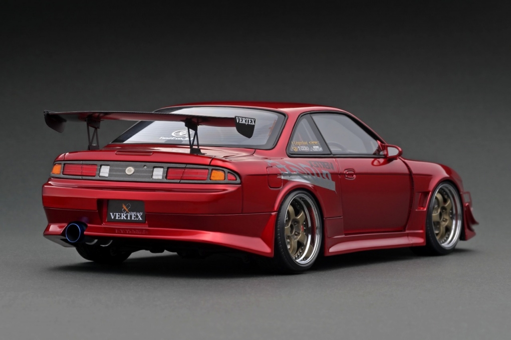 1/18スケール｢VERTEX S14 Silvia レッドメタリック｣ご紹介