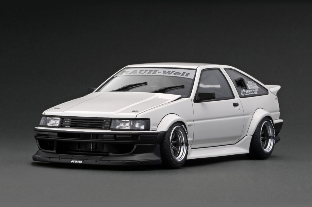予告:1/18エンジン付 WEB限定モデル「RWB AE86 」6/19(月)受注 予告:1/18エンジン付 WEB限定モデル「RWB AE86 」6/19(月)受注