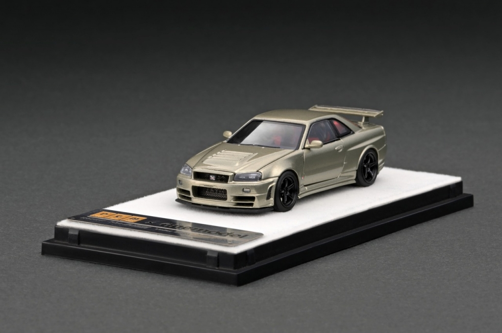 【IG-MODEL】Nismo R34 GT-R Z-tune ベイサイドブルー IG-MODEL】Nismo R34 GT-R Z-tune ベイサイドブルー IG-MODEL】Nismo