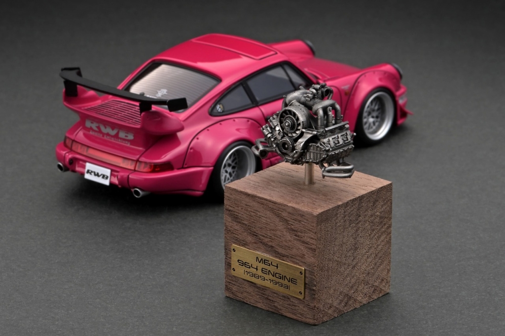 RWB964 ignition model 赤 自動車