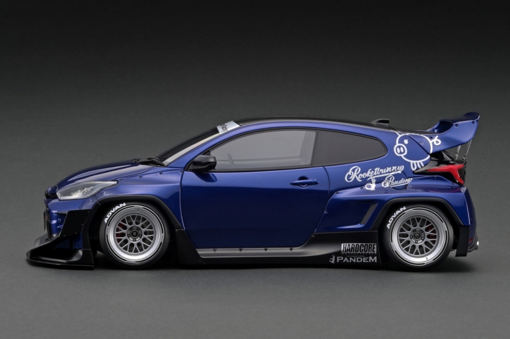 予告：1/18 エンジン付 WEB限定モデル「PANDEM GR YARIS (4BA)」7/31
