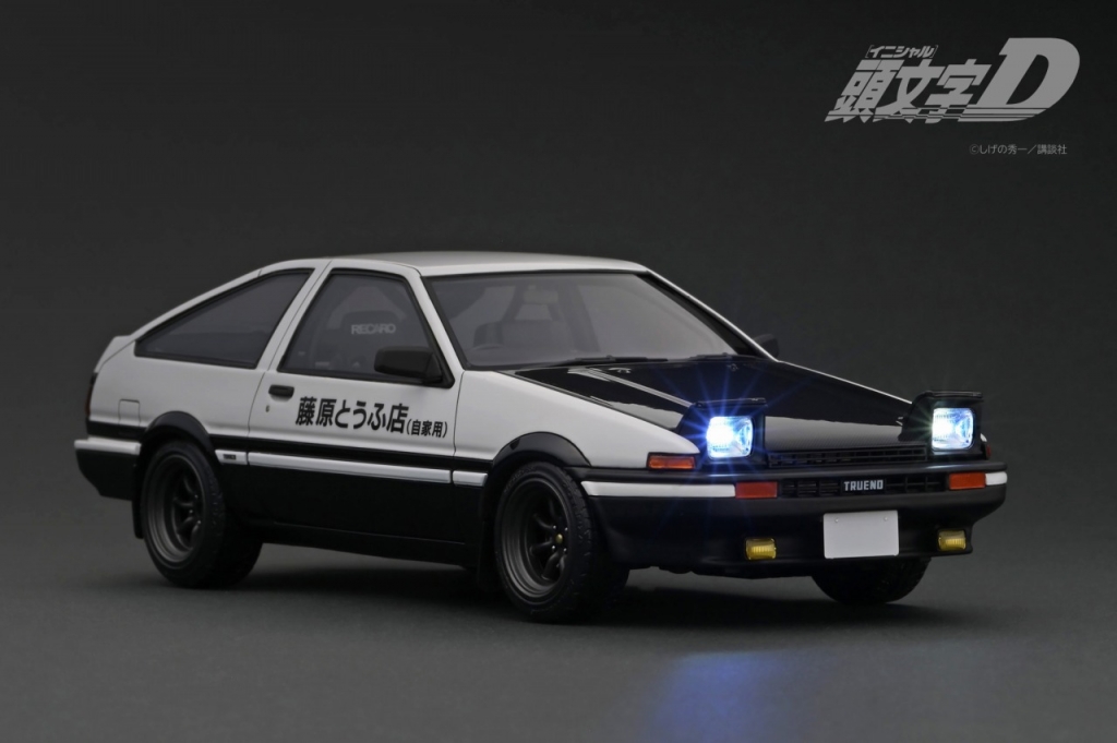 お気に入りの 予告：INITIAL Dシリーズ第2弾はLED点灯ギミック付きで新登場 ミニカー