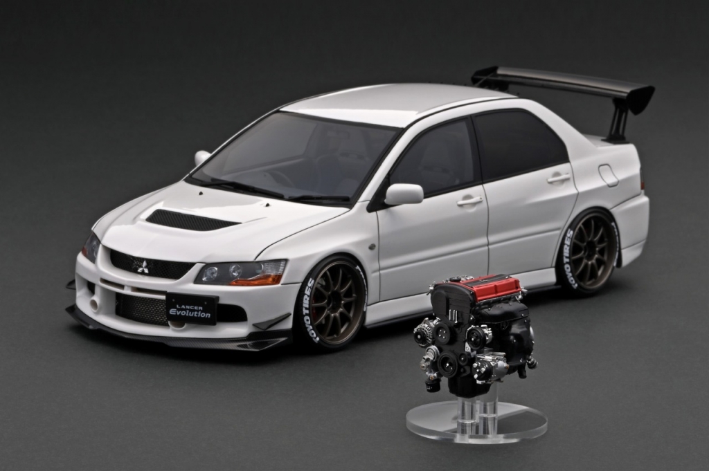 予告:1/18 エンジン付 WEB限定モデル「ランエボ IX (CT9A)」8 予告:1/18 エンジン付 WEB限定モデル「ランエボ IX (CT9A)」8