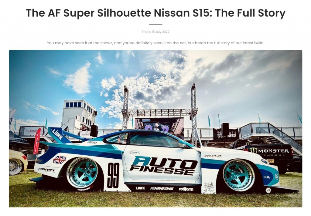 1/18スケール「AUTO FINESSE LB-Super Silhouette S15 SILVIA」9月上旬