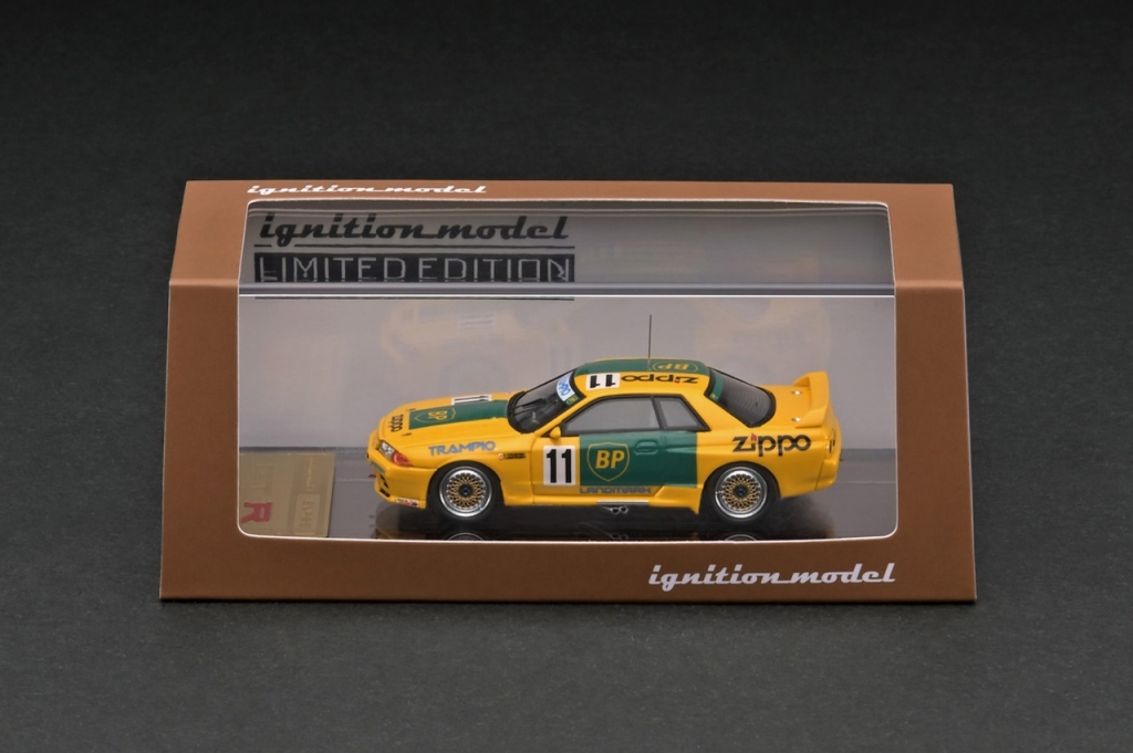 予告：JTCインターTEC優勝車「BPオイル トランピオGT-R」が1/64 WEB